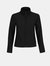 B&C Womens/Ladies Water Repellent Softshell Jacket (Black/ Black) - Black/ Black