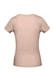 Womens Favourite Organic Cotton Crew T-Shirt - Millennial Pink