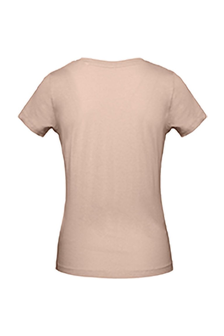 Womens Favourite Organic Cotton Crew T-Shirt - Millennial Pink