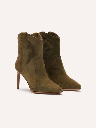 Ba&sh Ba&sh Caitlin Ankle Boots - Green product