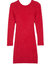 Women's Red Tunisia Alpaca Sweater Mini Dress