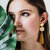 Metis Dangle With Silk Tassel Earrings