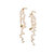 Pearl Waterfall Earrings - White