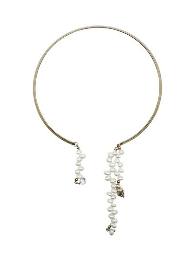 Babaloo Pearl Waterfall Open Choker product