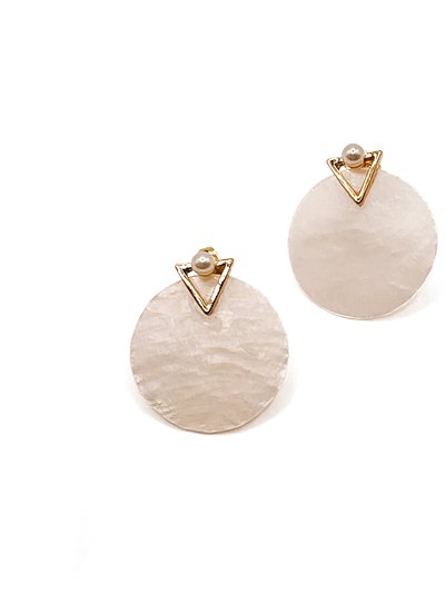 Babaloo Shell Statement Studs product