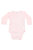 Baby Kimono Long-Sleeved Onesie - Powder Pink