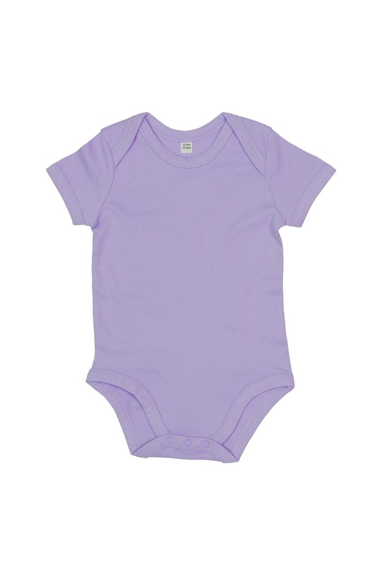 Babybugz Baby Unisex Cotton Bodysuit (Lavender) - Lavender