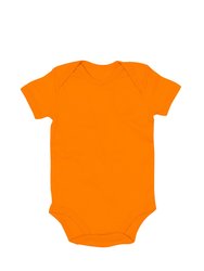 Babybugz Baby Unisex Cotton Bodysuit (Orange) - Orange