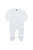 Babybugz Baby Unisex Organic Cotton Envelope Neck Sleepsuit - White