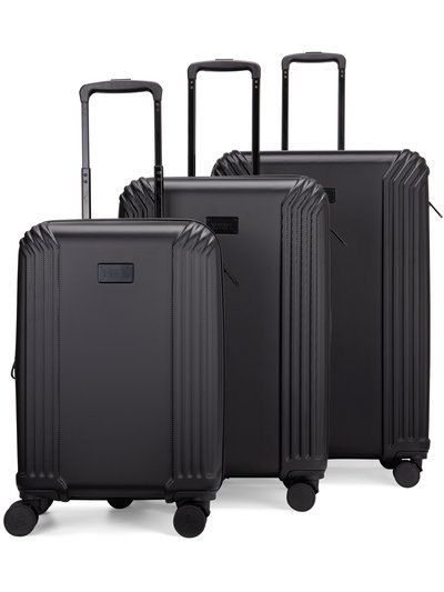 Badgley Mischka Luggage Evalyn 3 Piece Expandable Classy Luggage Set product