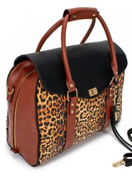 Leopard Weekender Tote Bag