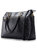 Madalyn Vegan Leather Weekender Tote Bag - Black