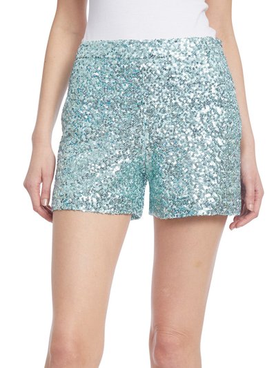 Badgley Mischka Side Zip Sequined Shorts product