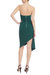 Strapless Cocktail Dress with Side Drape