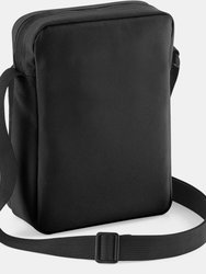 Across Shoulder Strap Cross Body Bag - Black