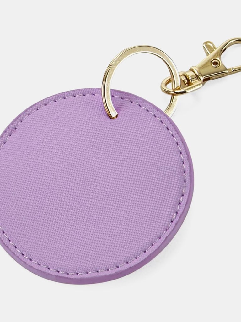 Bagbase Boutique Circular Key Clip - Lilac