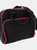 Bagbase Compact Junior Dance Messenger Bag (15 Liters) (Black/Fuchia) (One Size)