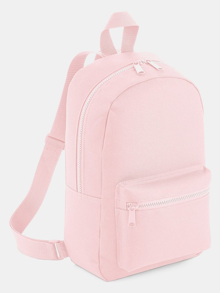 Bagbase Mini Essential Backpack/Rucksack Bag (Pack of 2) (Powder Pink) (One Size) (One Size) - Powder Pink