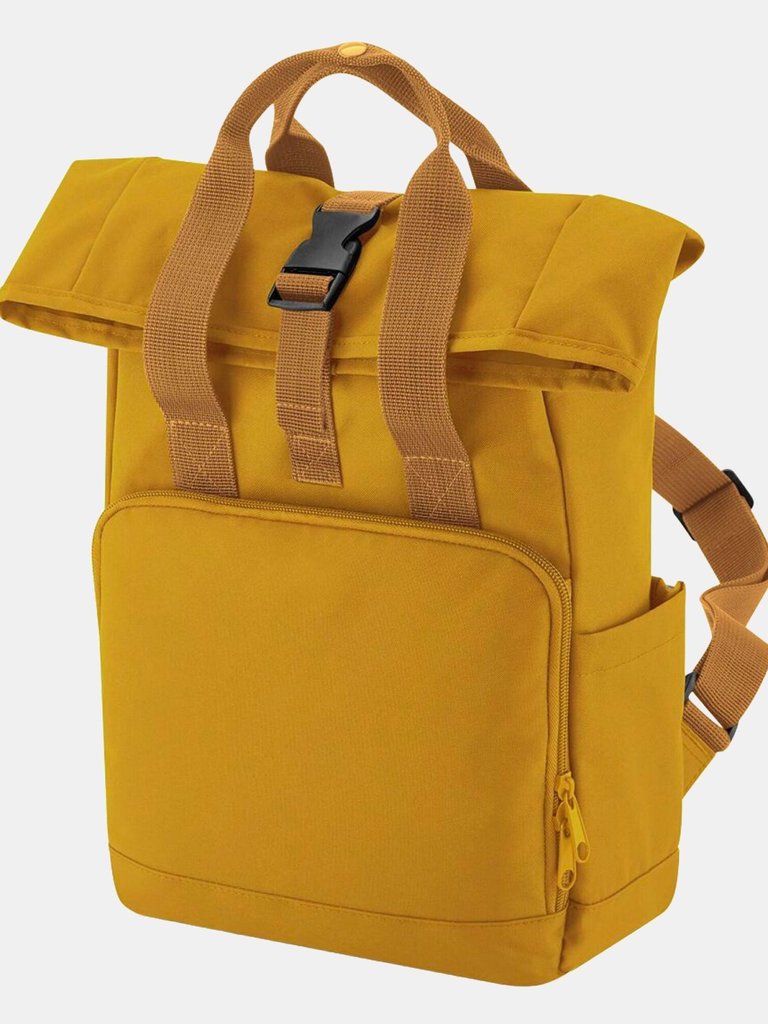 Bagbase Mini Recycled Twin Handle Knapsack - Mustard Yellow
