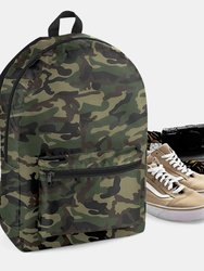 Bagbase Packaway Backpack (Jungle Camo/Black) (One Size) (One Size)