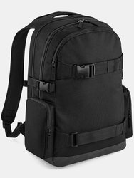 BageBase Old School Board Pack Bag (Black) (One Size) (One Size) - Black