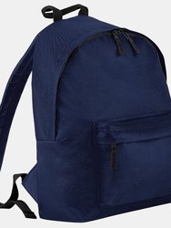 Junior Fashion Backpack / Rucksack (14 Liters) (Pack of 2) (French Navy) - French Navy