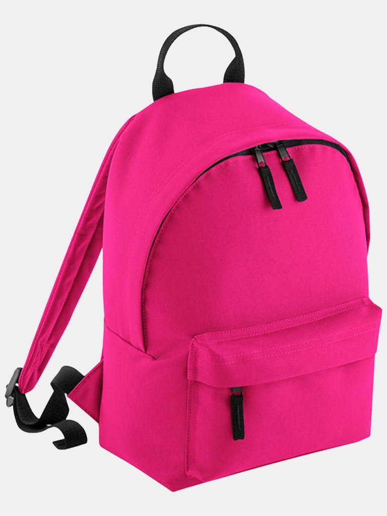 Junior Fashion Backpack / Rucksack (14 Liters) (Pack of 2) (Fuchsia/Graphite) - Fuchsia/Graphite