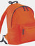 Junior Fashion Backpack / Rucksack (14 Liters) (Pack of 2) (Orange/Graphite Grey) - Orange/Graphite Grey