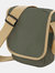 Mini Adjustable Reporter / Messenger Bag 2 Liters - Olive/Caramel - Olive/Caramel