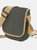 Mini Adjustable Reporter / Messenger Bag 2 Liters - Olive/Caramel