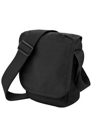 Mini Adjustable Reporter / Messenger Bag 2 Liters Pack Of 2 - Black - Black