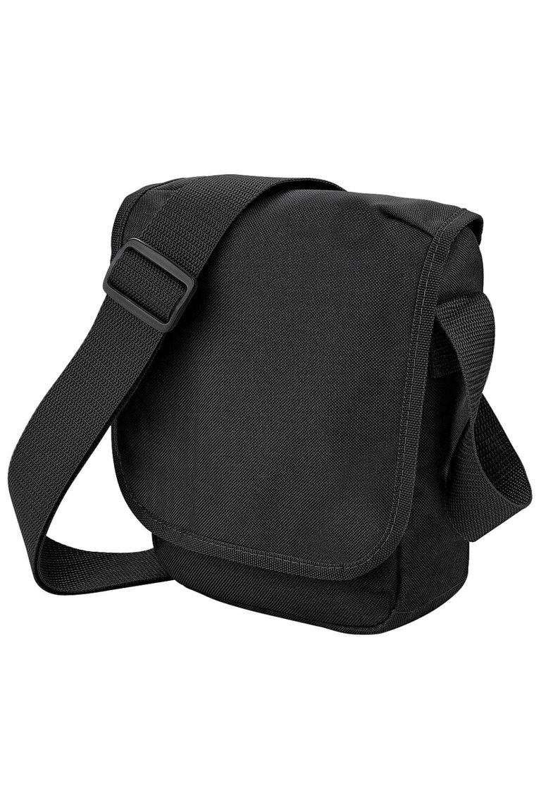 Mini Adjustable Reporter / Messenger Bag 2 Liters Pack Of 2 - Black - Black