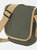 Mini Adjustable Reporter / Messenger Bag 2 Liters Pack Of 2 - Olive/Caramel - Olive/Caramel