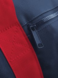 Plain Varsity Barrel/Duffel Bag (20 Liters) - French Navy/Classic Red