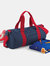 Plain Varsity Barrel/Duffel Bag (20 Liters) - French Navy/Classic Red