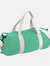 Plain Varsity Barrel/Duffel Bag (20 Liters) - Mint Green/Off White - Mint Green/Off White