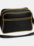 Retro Adjustable Shoulder Bag 18 Liters- Black/Gold - Black/Gold