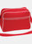 Retro Adjustable Shoulder Bag 18 Liters- Classic Red/White - Classic Red/White