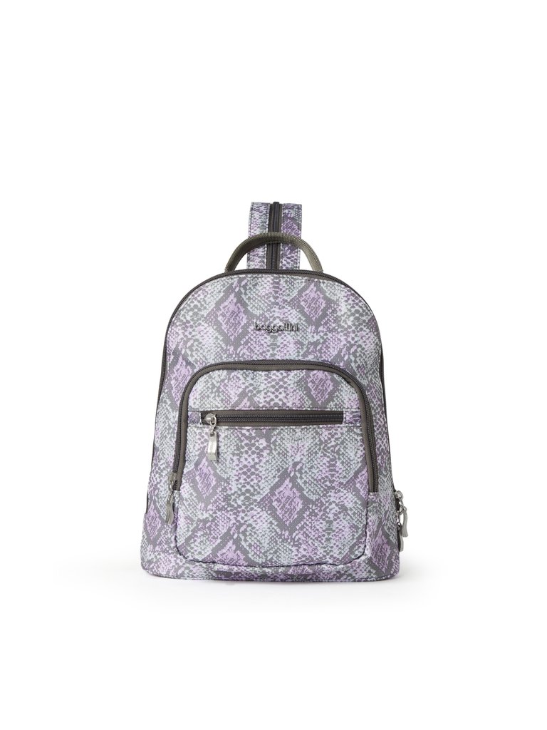 Back To Basics Backpack - Blush Python