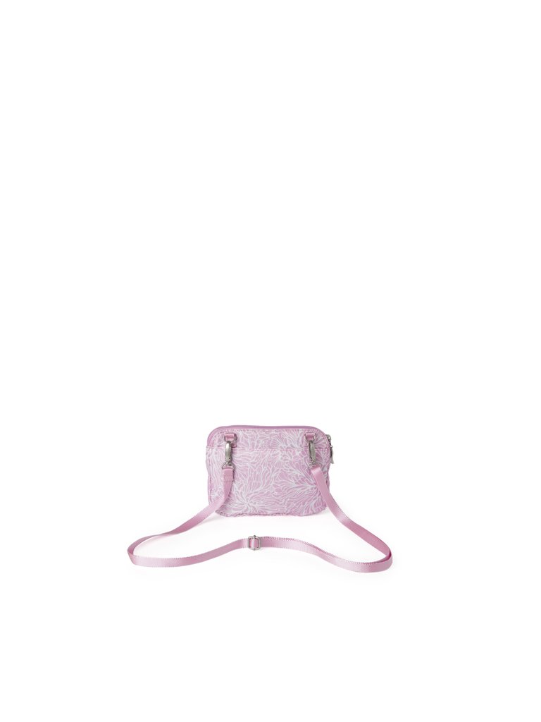Baggallini Pink Blossom Modern Everywhere Mini Bag | Verishop