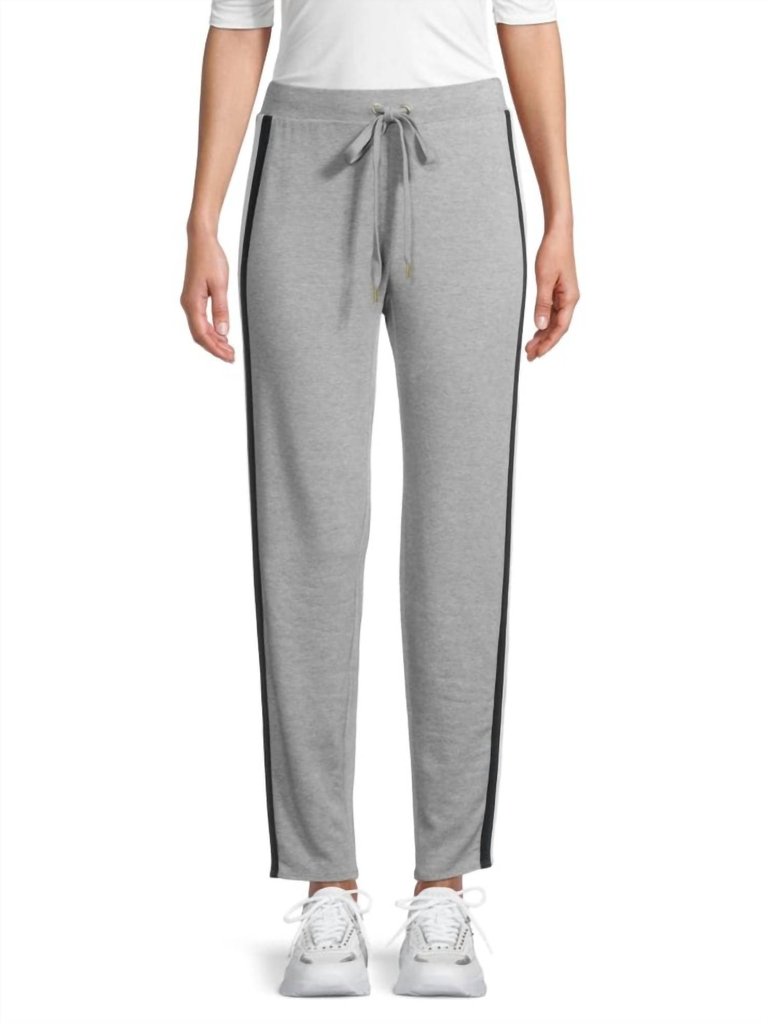 Porthole Fleece Pants In Fog - Fog