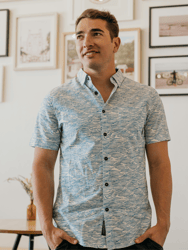 Roll Tides 7 Seas™ Button up - Blue