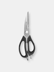 Baker's Secret Stainless Steel Kitchen Scissors 8.5" - Black