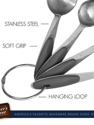 Baker's Secret Stainless Steel Stackable Measuring Spoons 2.56"x1.85"x2.36"