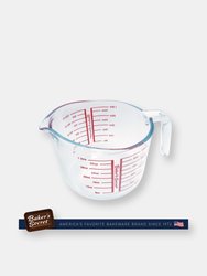 Glass Durable 1000ml Measuring Cup