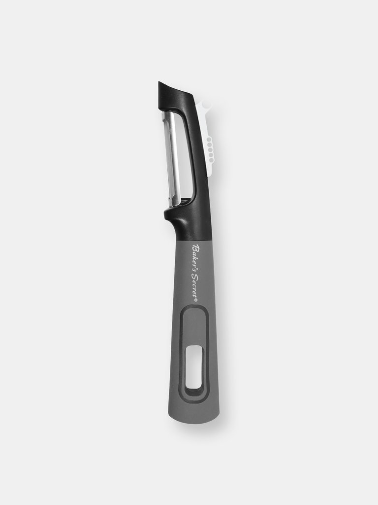 Kitchen Accessories Stainless Steel Easy-grip 10" Swivel Peeler - Black