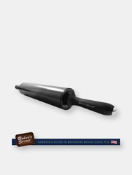 Kitchen Essentials Steel Lightweight Rolling Pin 19" Black