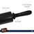 Kitchen Essentials Steel Lightweight Rolling Pin 19" Black