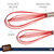 Set of 2 Whisk Heat Resistant 8" 10"
