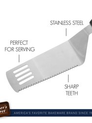 Stainless Steel Non-slip Cheese Shovel 12.99"x0.79"x3.74"